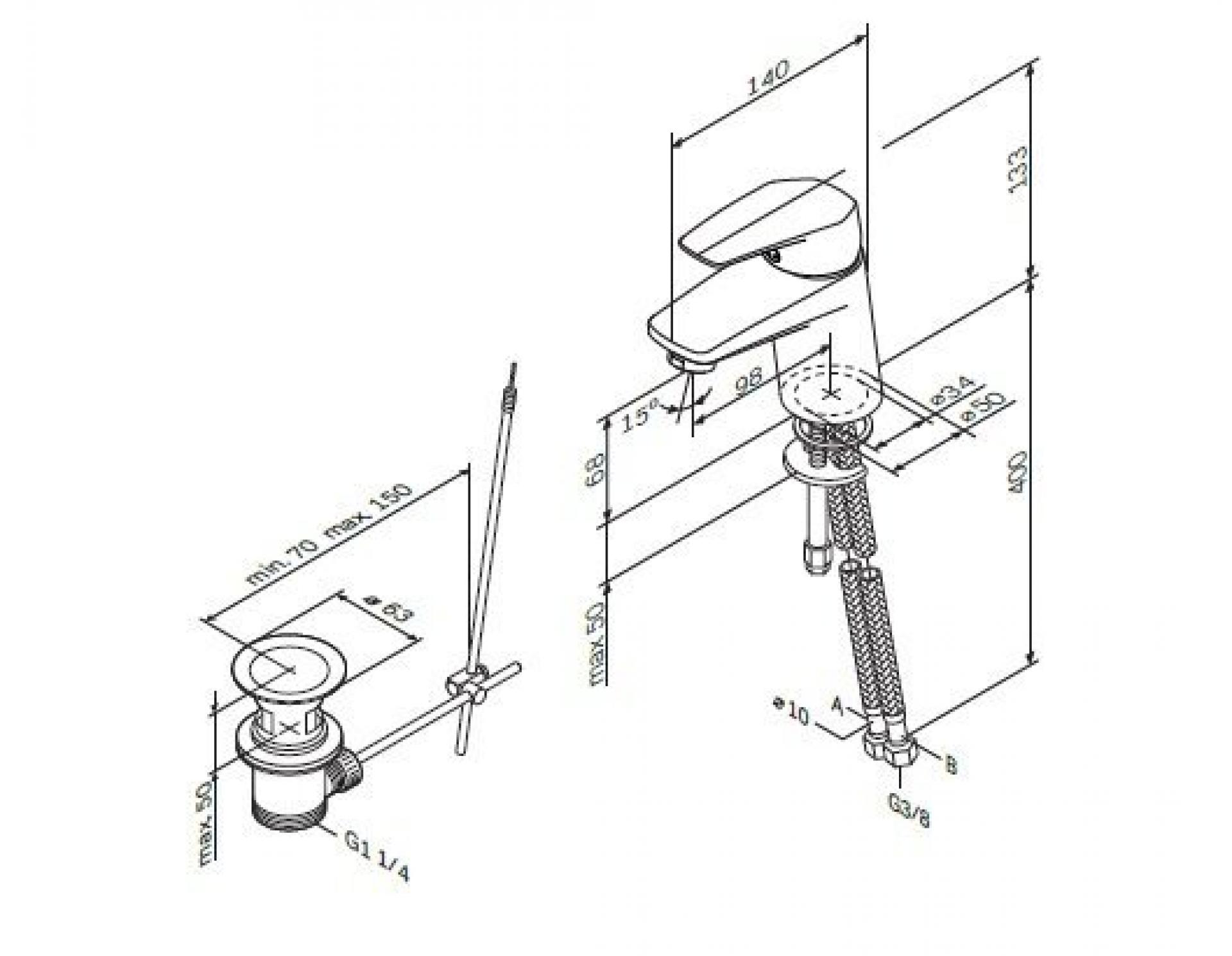 Смеситель для раковины Am.Pm Gem F9082100 - фото Geberit (Геберит) Shop