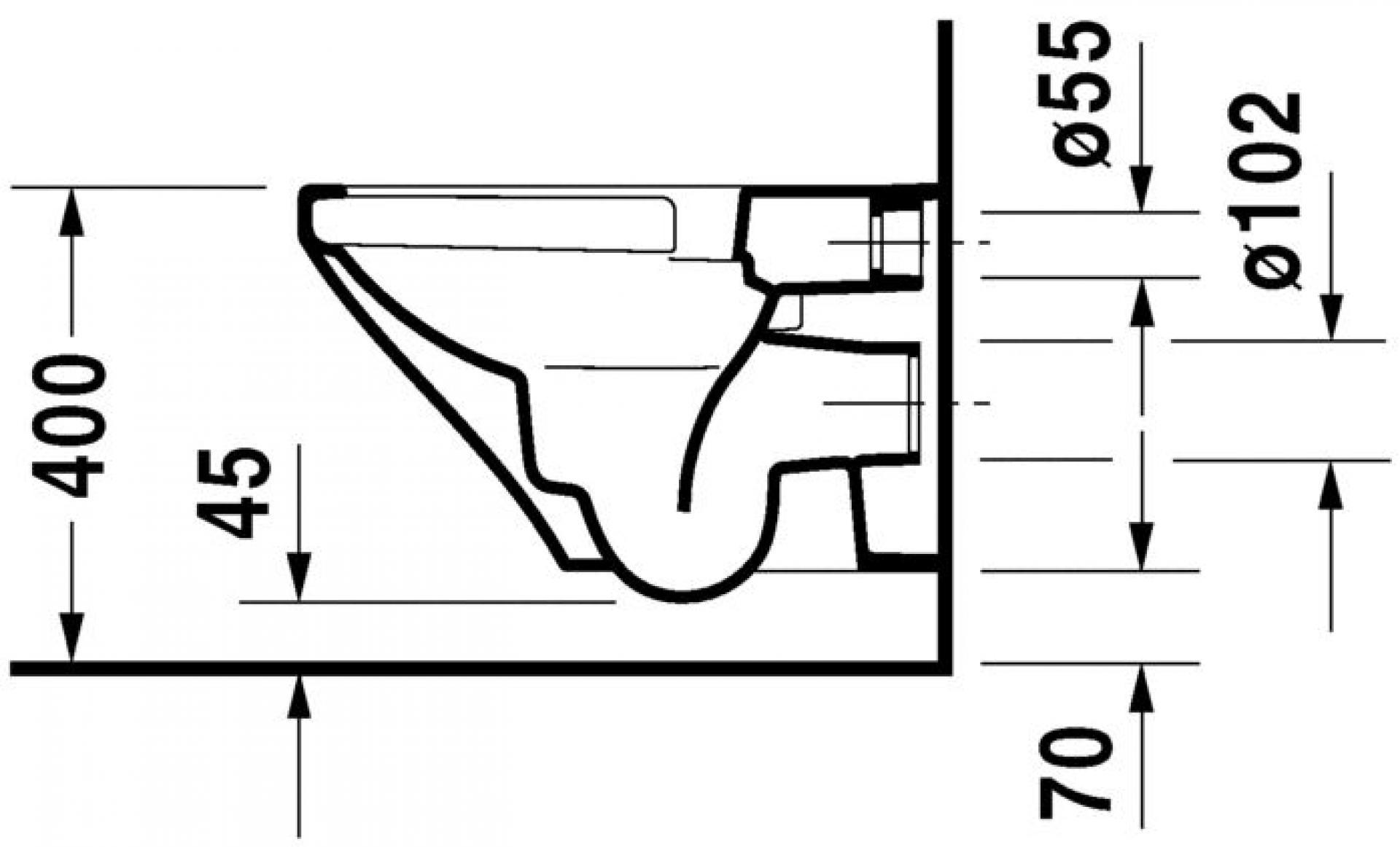 Подвесной унитаз Duravit DuraStyle 45510900A1 безободковый с крышкой-сиденьем soft close - фото Geberit (Геберит) Shop