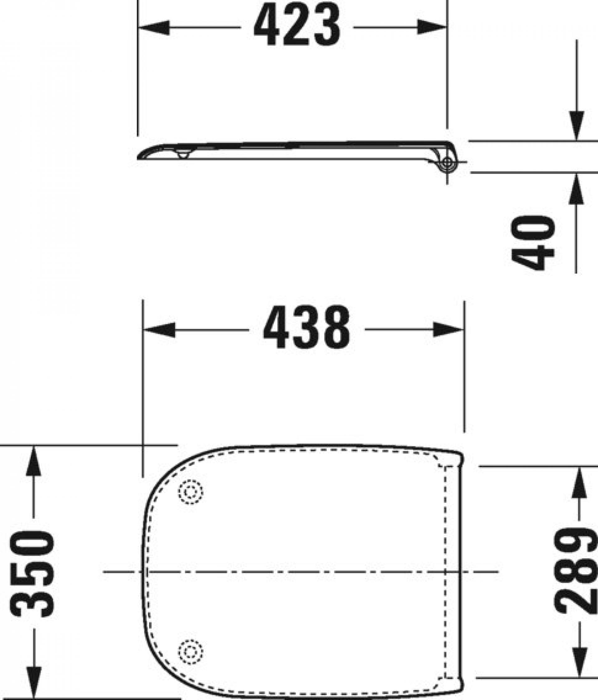 Подвесной унитаз Duravit D-Code 45700900A1 с сиденьем Микролифт - фото Geberit (Геберит) Shop