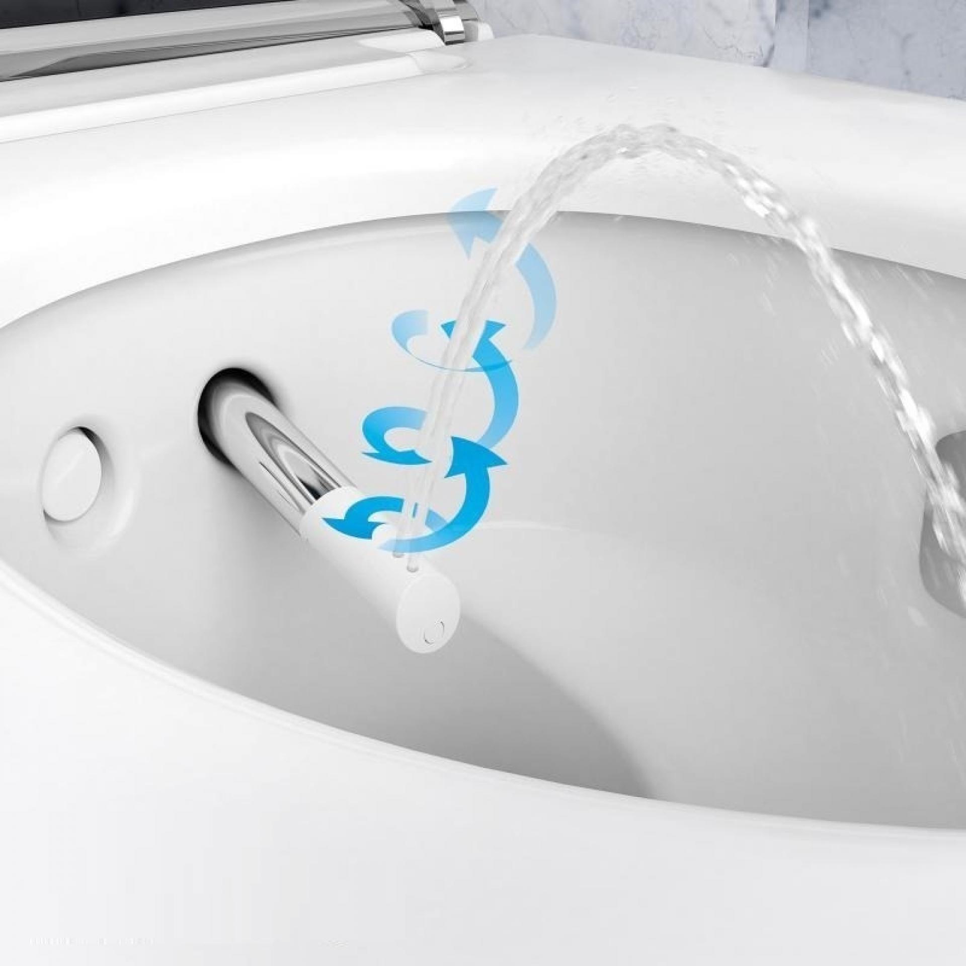 Унитаз-биде подвесной Geberit AquaClean Mera Comfort 146.214.11.1 панель белая - фото Geberit (Геберит) Shop