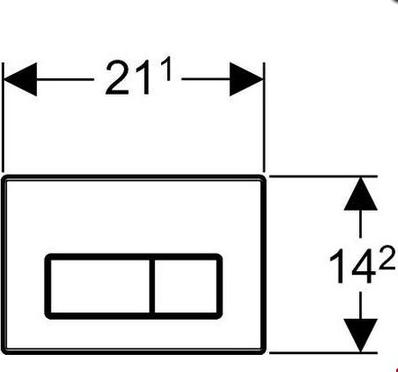 Кнопка смыва Geberit Kappa 50 115.260.46.1, хром - фото Geberit (Геберит) Shop