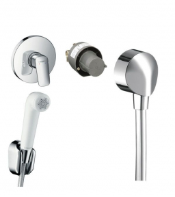 Гигиенический душ Hansgrohe Logis SET со смесителем - фото Geberit (Геберит) Shop