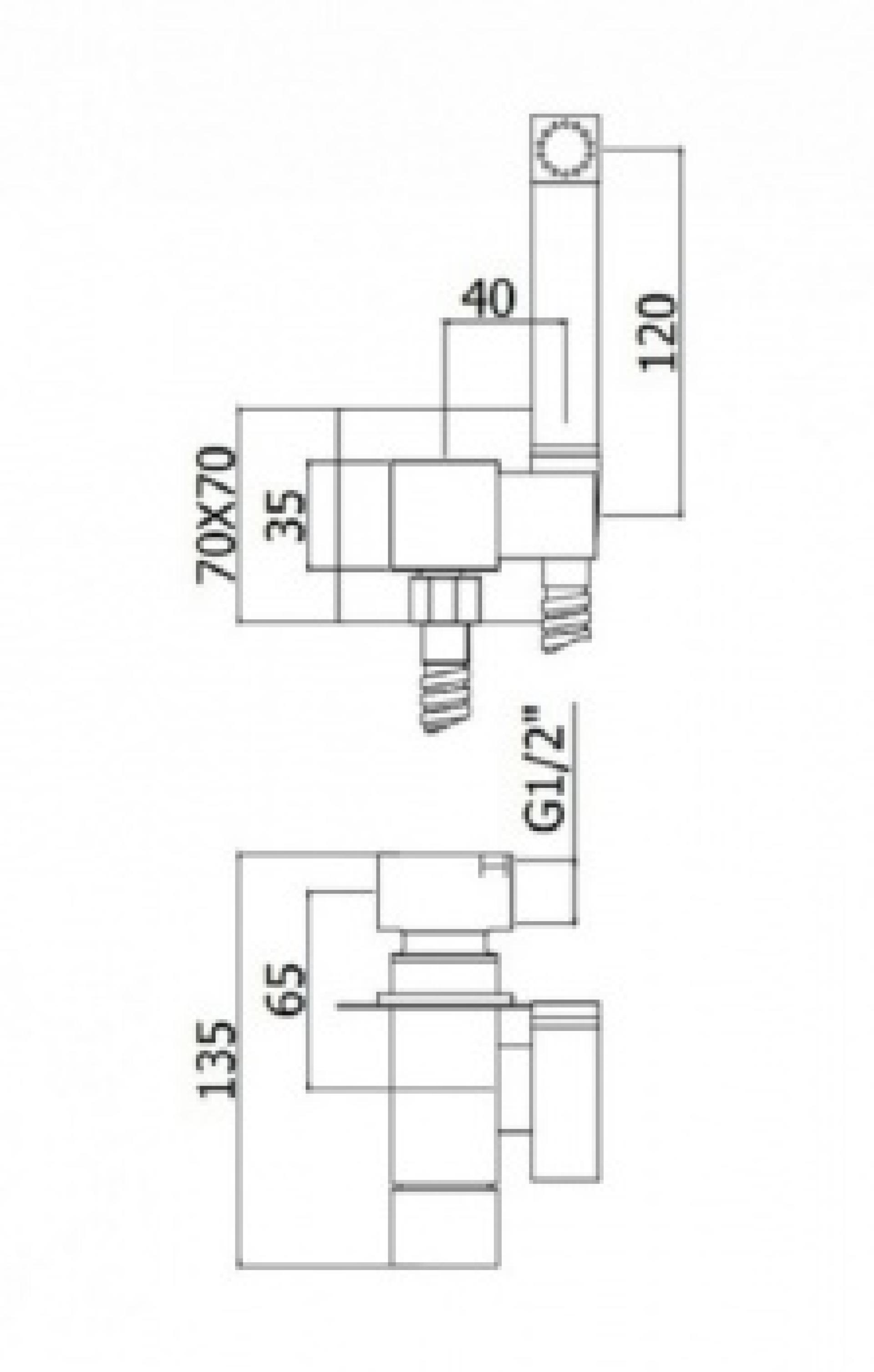 Смеситель с гигиеническим душем Paffoni Tweet Square ZDUP112CR - фото Geberit (Геберит) Shop