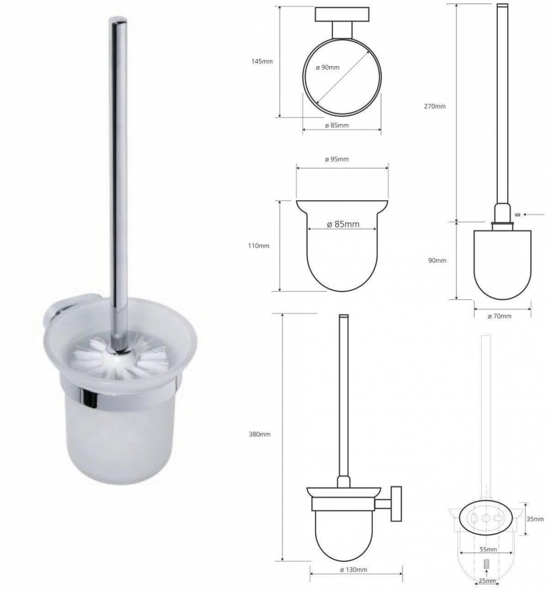 Комплект аксессуаров для санузла Bemeta Oval 118412011/118413011 - фото Geberit (Геберит) Shop