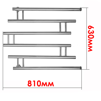 Полотенцесушитель электрический ENERGY Modern 600*700 (ПМ4 60/70) - фото Geberit (Геберит) Shop