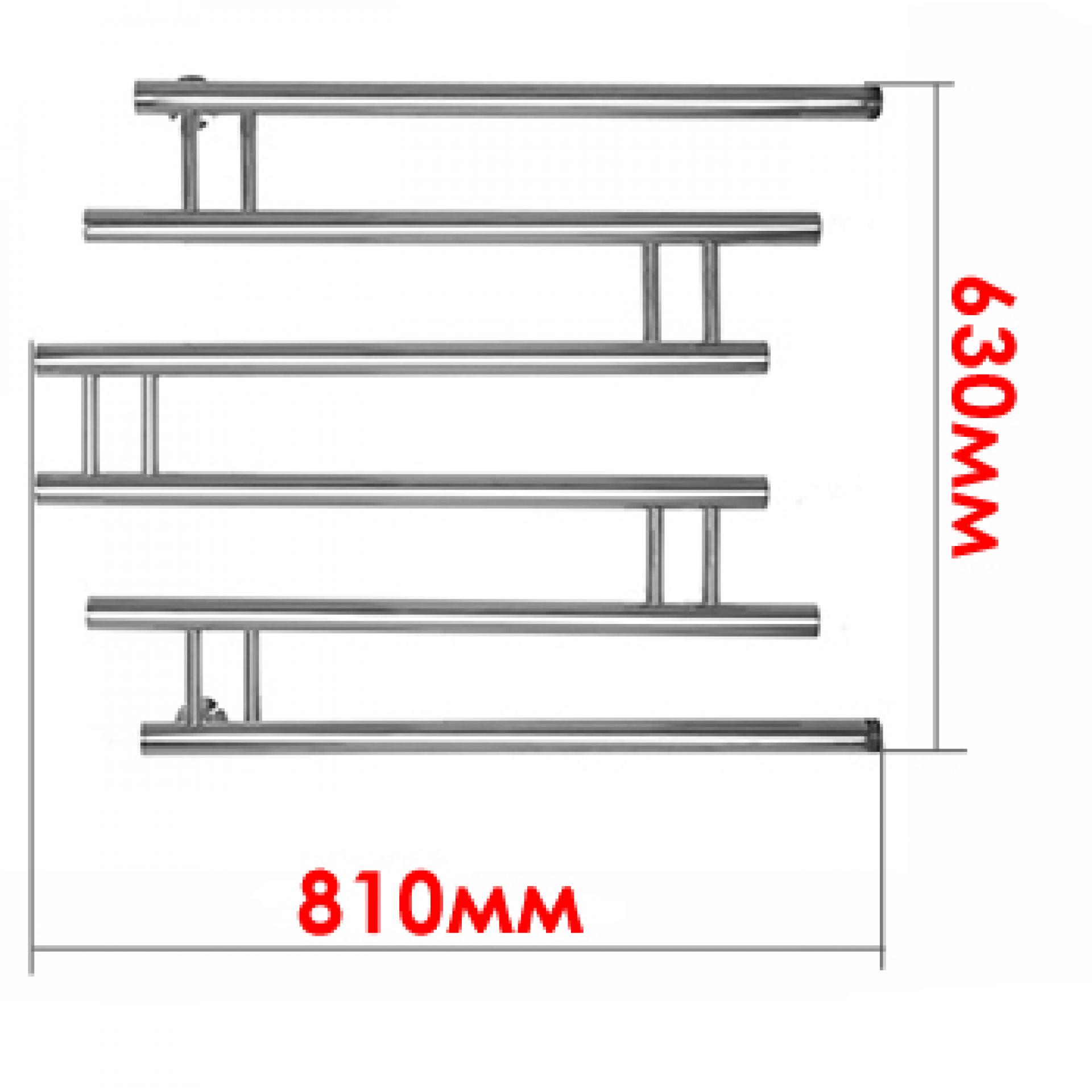 Полотенцесушитель электрический ENERGY Modern 600*700 (ПМ4 60/70) - фото Geberit (Геберит) Shop