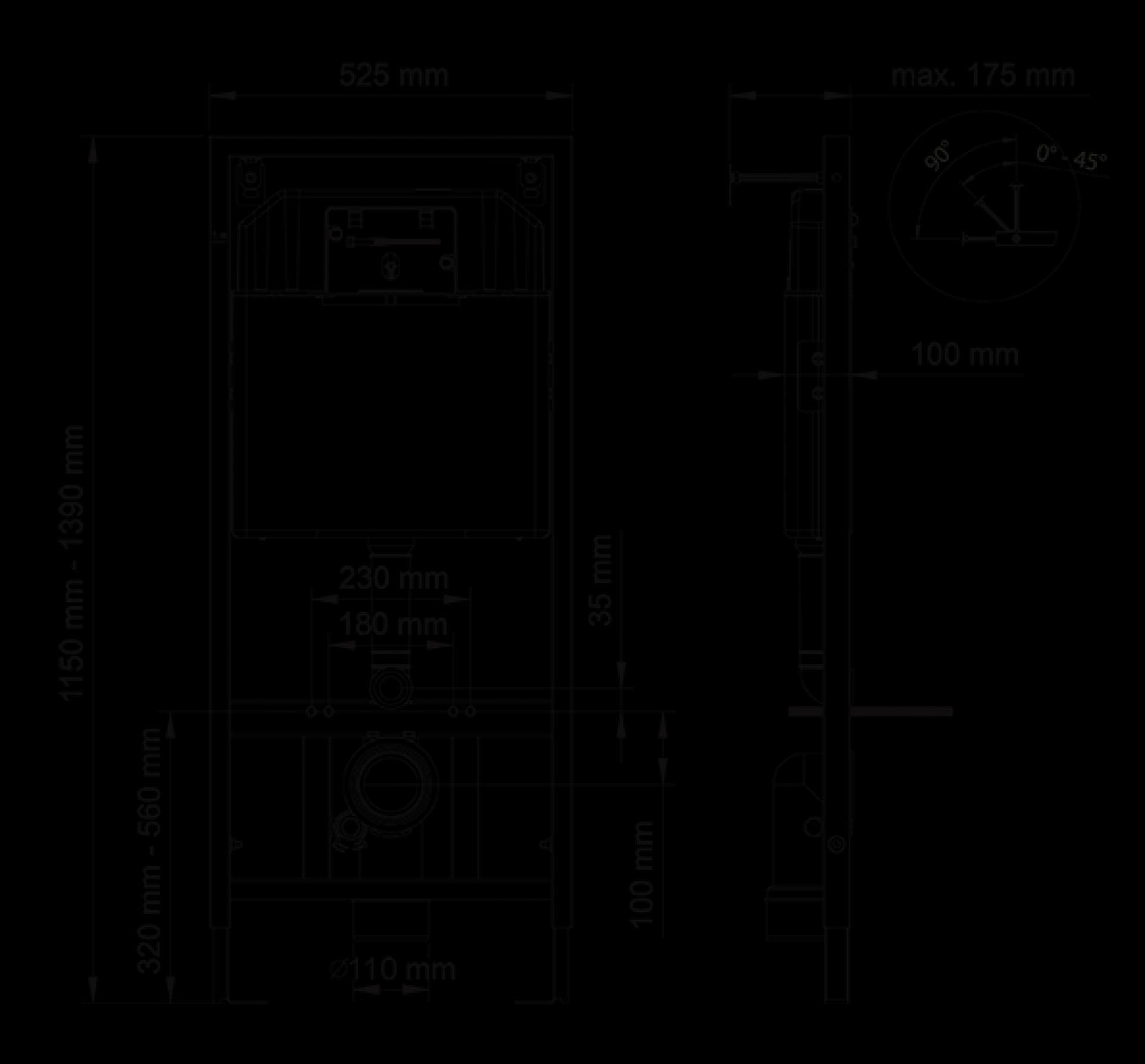 Комплект инсталляция с подвесным унитазом Berges Wasserhaus Novum 047243 кнопка хром - фото Geberit (Геберит) Shop