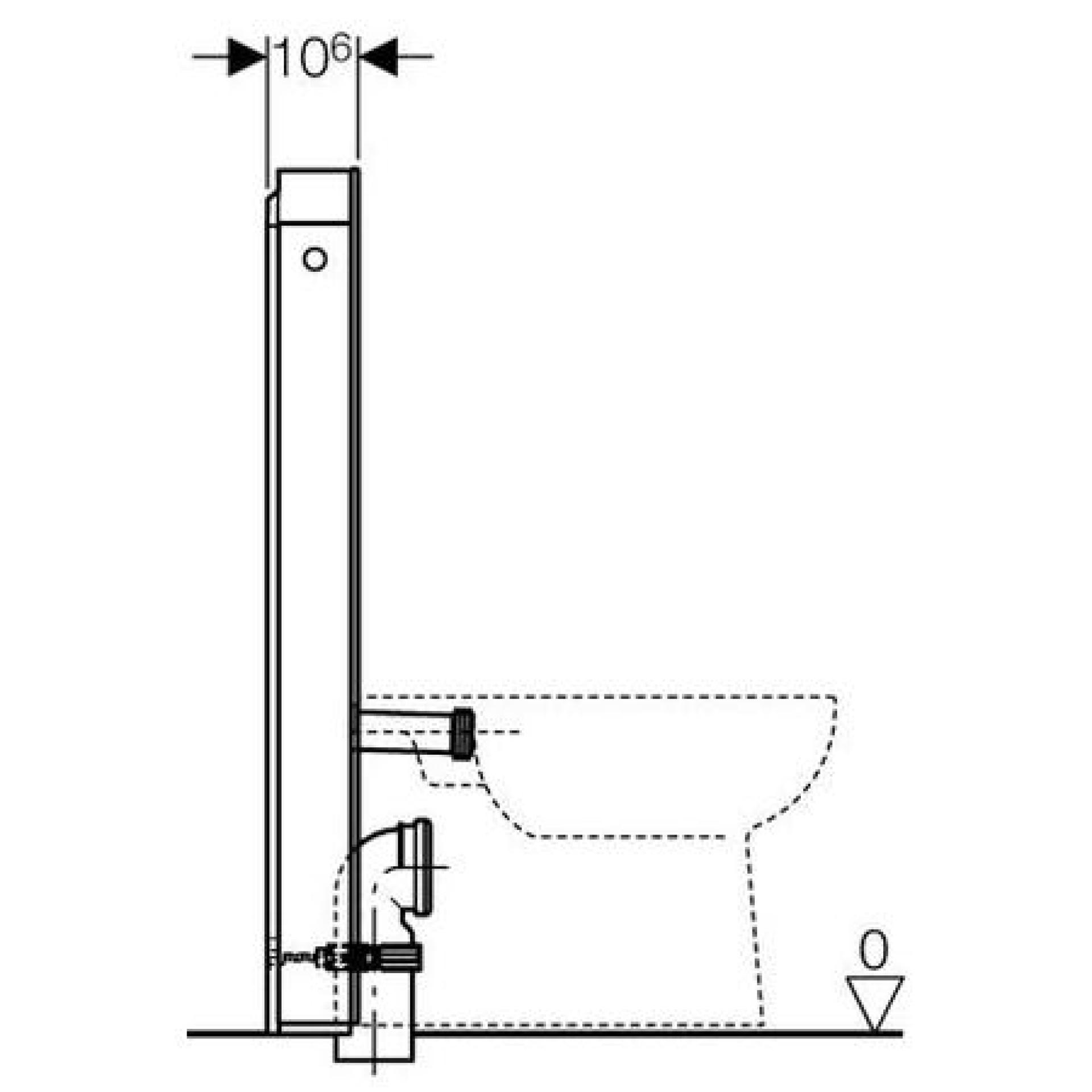 Сантехнический модуль Geberit Monolith Standard 131.001.SL.1 для напольного унитаза ,стекло мятно-зеленое. - фото Geberit (Геберит) Shop