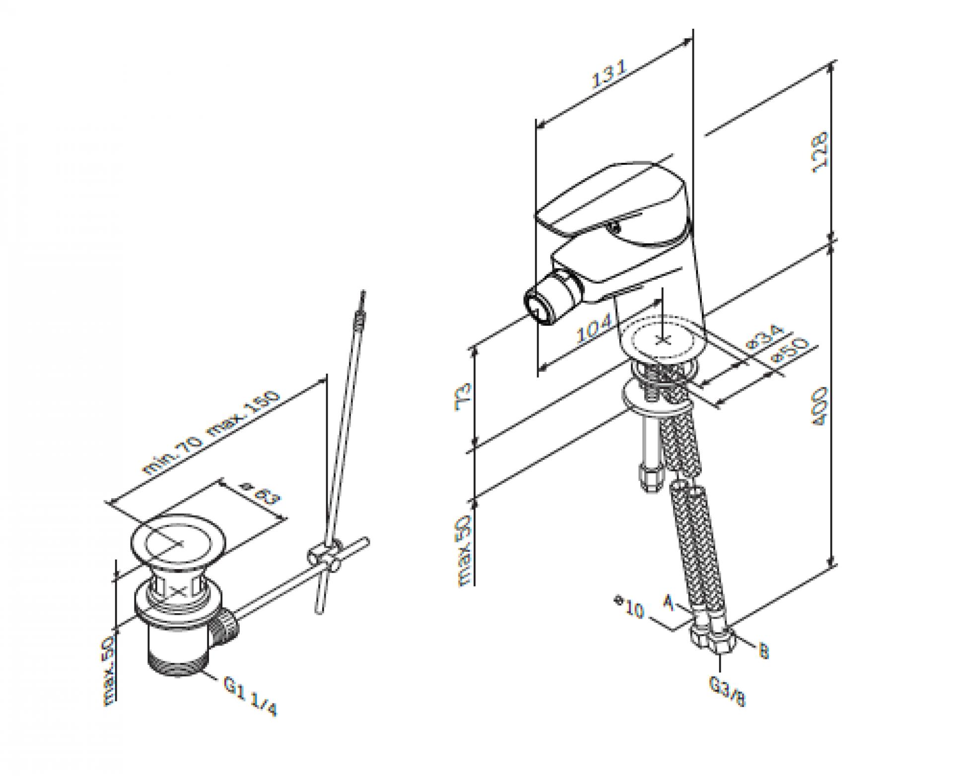 Смеситель для биде Am.Pm Like F8083100 - фото Geberit (Геберит) Shop