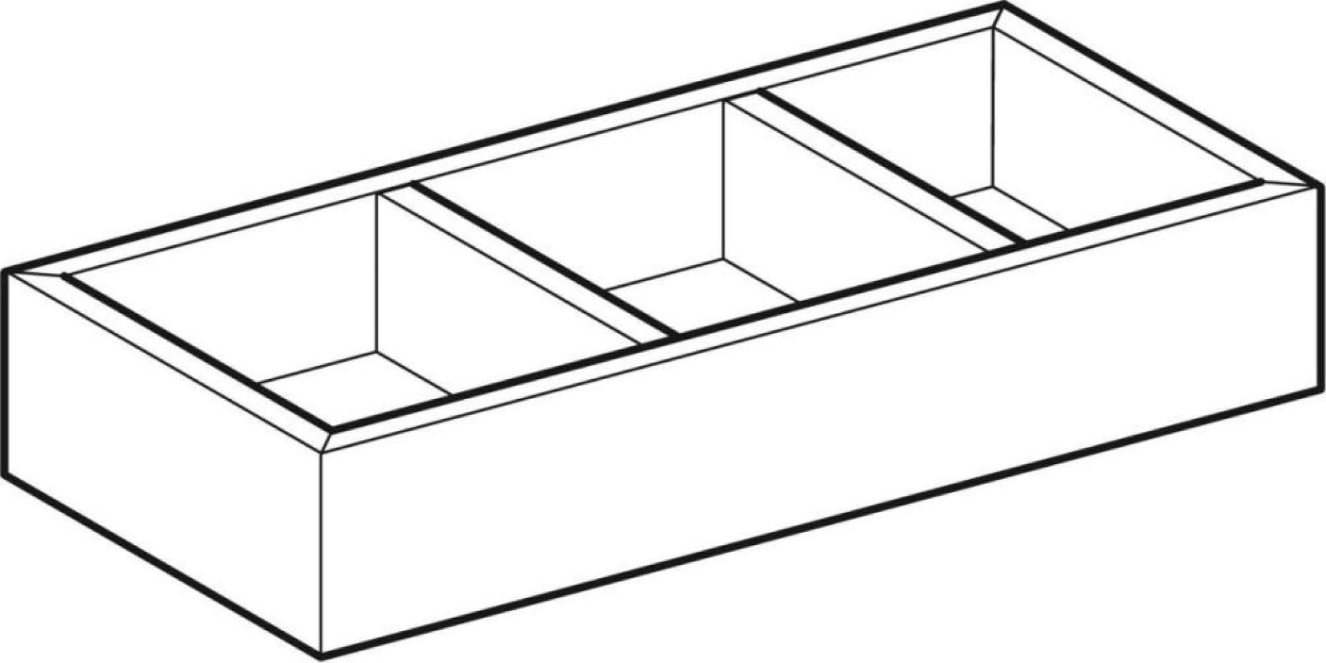 Перегородка для выдвижного ящика Geberit 500.677.00.1 - фото Geberit (Геберит) Shop