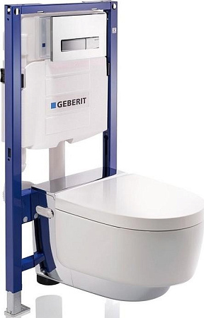 Унитаз-биде подвесной Geberit AquaClean mera comfort 146.214.21.1 с системой удаления запахов - фото Geberit (Геберит) Shop