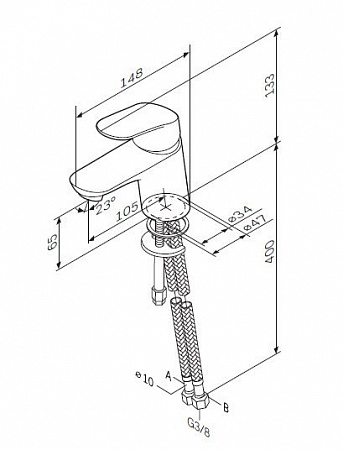 Смеситель для раковины Am.Pm Like F8002100 - фото Geberit (Геберит) Shop