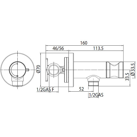 Гигиенический душ Bossini Paloma Flat Mixer Set E37011B.030 со смесителем - фото Geberit (Геберит) Shop