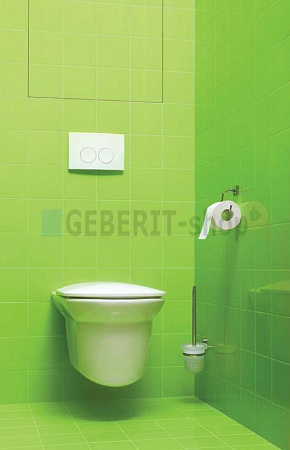 Система инсталляции для унитазов Geberit Duofix Delta Платтенбау 458.122.11.1 4 в 1 с кнопкой смыва - фото Geberit (Геберит) Shop
